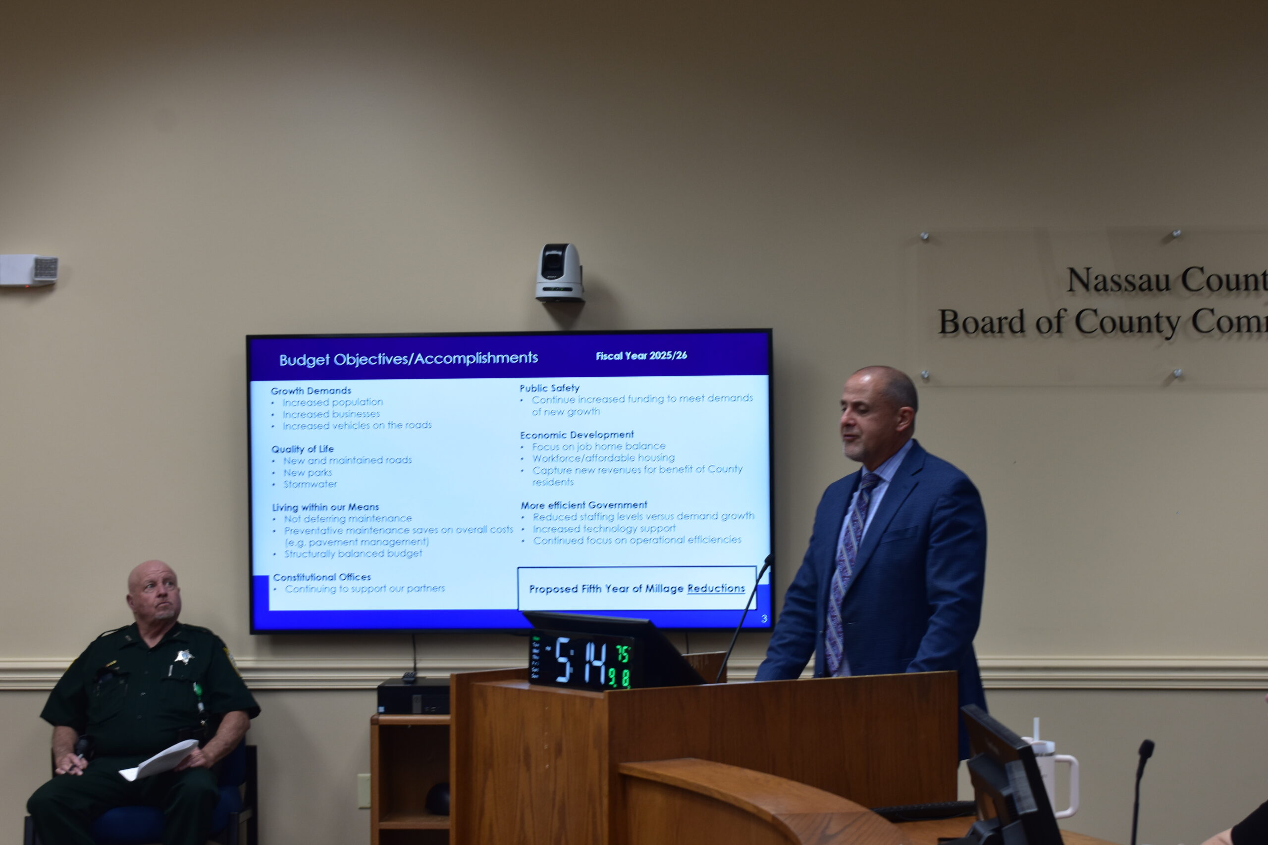 County tentatively adopts $472.8 million budget, lowers property tax rate for fifth year