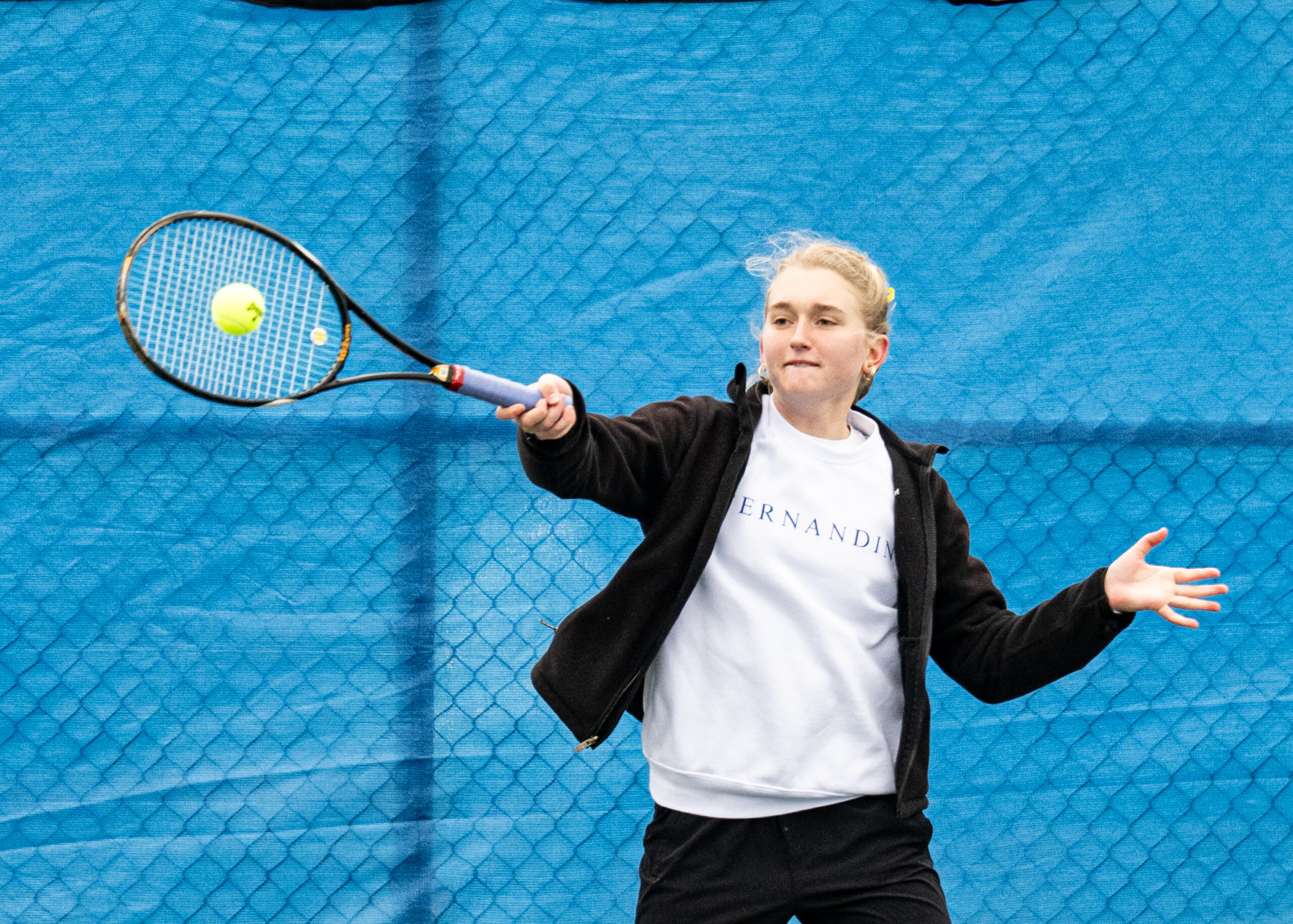 Pirate netters host Hornets, Bulldogs The FBHS tennis teams hosted Bolles on Feb. 5. Photos by Penny Glackin