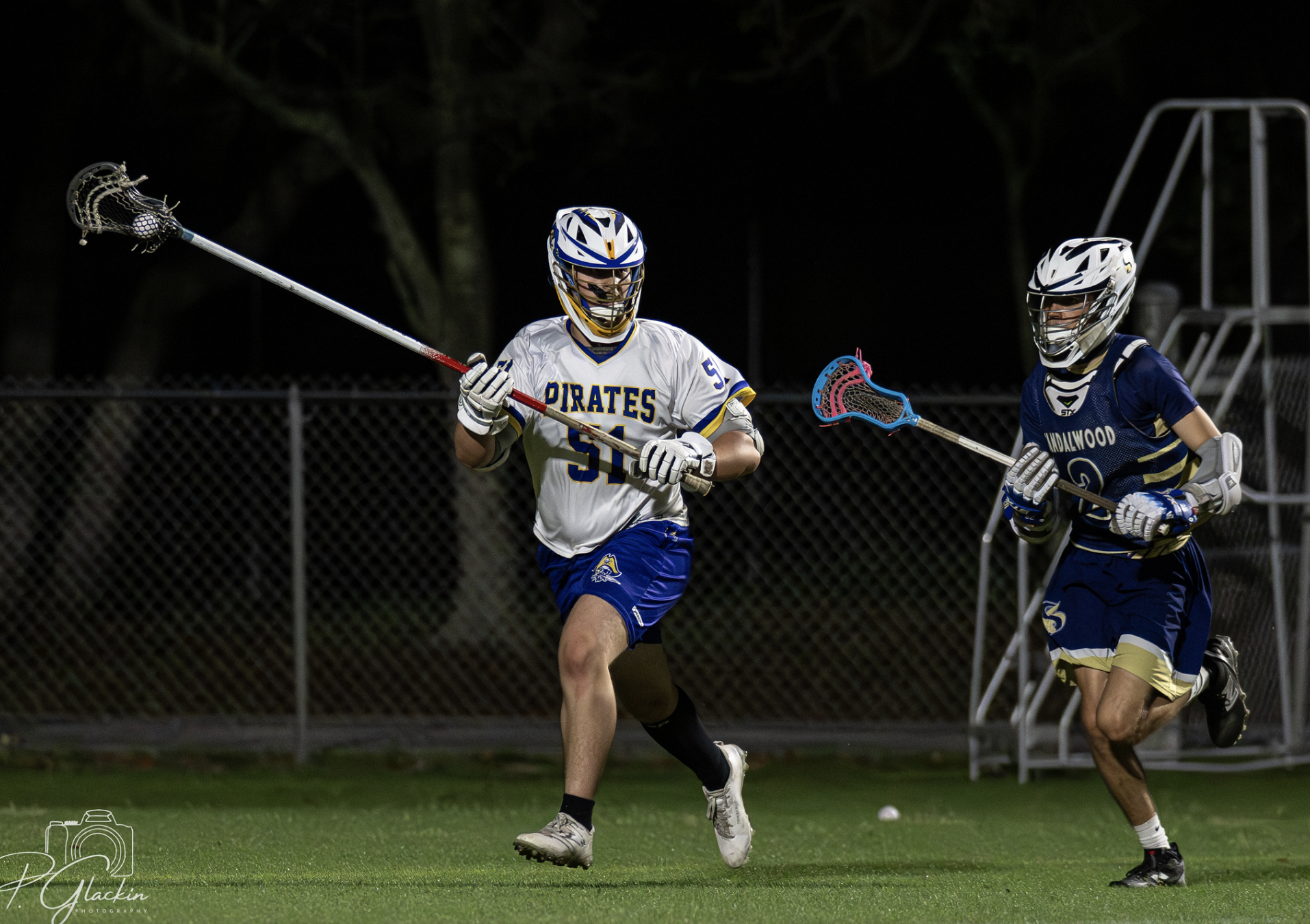 Pirates lacrosse beat Saints 13-3 on senior night