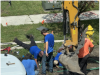 City of Fernandina Beach project updates, Aug. 28, 2026 Utilities staff has been working long, hot hours to ensure the Ash Street stormwater project is completed as soon as possible. Photo courtesy City of Fernandina Beach