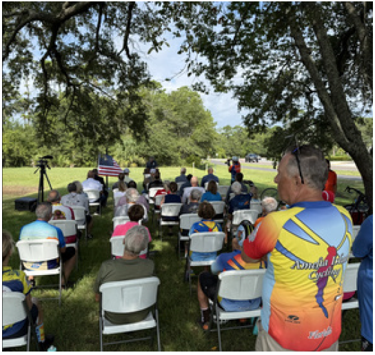 Congratulations to Nassau County on their Amelia Island Parkway Trail ribbon cutting this week. Photo courtesy City of Fernandina Beach
