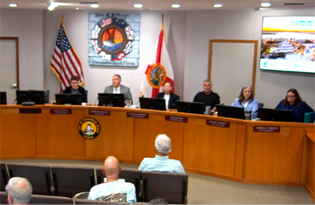 CoFB 9-1-26 The Fernandina Beach City Commission meets Sepy. 1, 2026. Photo courtesy City of Fernandina Beach