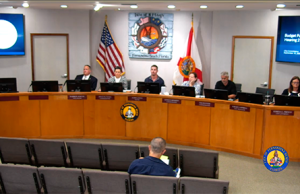 Fernandina Beach adopts final budget, millage rate, adds funding for Council on Aging after county cuts Fernandina Beach city commissioners consider the final fiscal year 2026-27 budget and millage rate during the city's second budget public hearing Sept. 15. Photo courtesy City of Fernandina Beach livestream